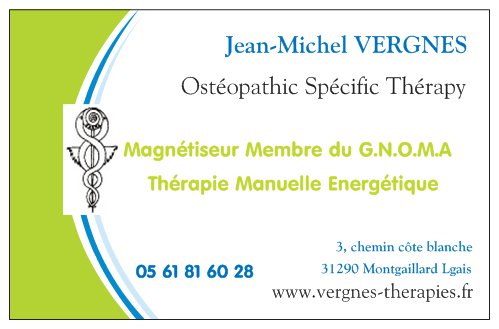 Carte Jean-Michel Vergnes